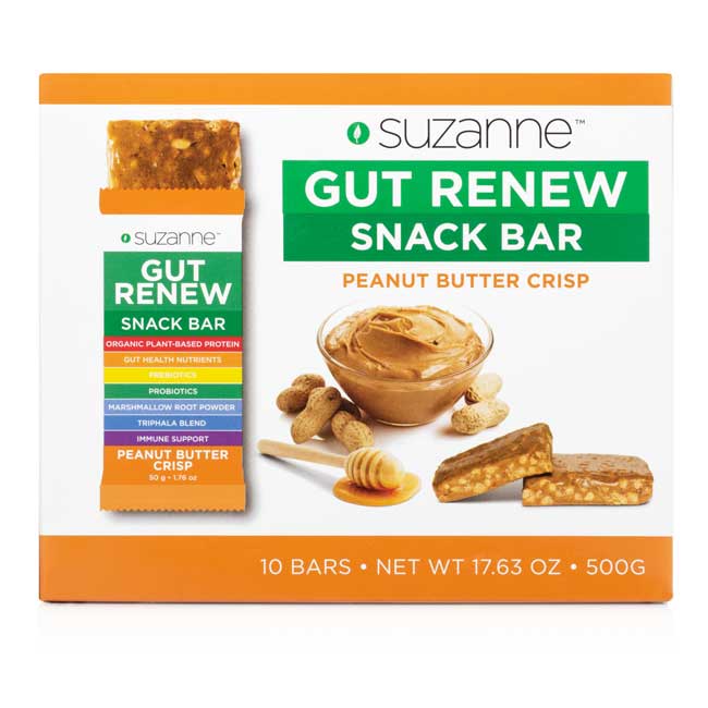 GUT RENEW Peanut Butter Crisp Snack Bar (10 Count) - Image 4